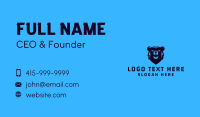 Wild Bear Mascot Business Card Image Preview