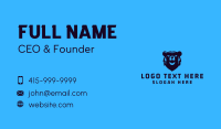 Wild Bear Mascot Business Card Preview