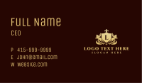 Luxury Pegasus Shield Crest Business Card Image Preview