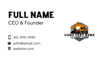 Excavator Construction Builder Business Card Image Preview