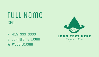 Herbal Essential Oil Business Card Image Preview