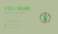 Marijuana Smoke Hippie Business Card Preview