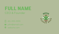 Marijuana Smoke Hippie Business Card Image Preview