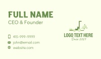 Lawn Mower Service Business Card Image Preview