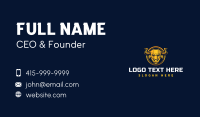 Wild Buffalo Horn Business Card Image Preview