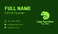 Chameleon Media Player Business Card Design