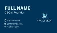 Cleaning Broom Sprayer Business Card Image Preview