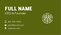 Nature Tree Gardening  Business Card Image Preview