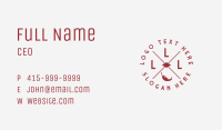 Food Restaurant Letter Business Card Image Preview