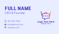 Message Bot Tech  Business Card Image Preview