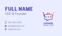 Message Bot Tech  Business Card Image Preview