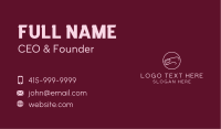 Minimalist Nail Spa Business Card Image Preview