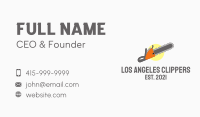 Lawn Maintenance Chainsaw Business Card Image Preview