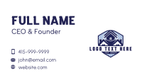 House Property Shield Business Card Image Preview