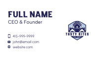 House Property Shield Business Card Design