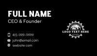 Backhoe Excavator Builder Business Card Image Preview