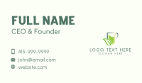 Organic Tea Shop  Business Card Image Preview