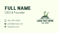 Tree Garden Lawn Mowing Business Card Image Preview