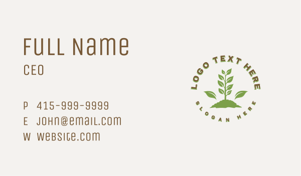 Vineyard Farm Agriculture Business Card Design Image Preview