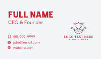 Premium Steakhouse Bull Business Card Image Preview