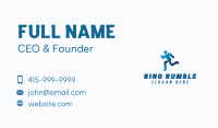 Sports Running Athlete Business Card Image Preview