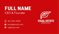 White Eagle Eye Business Card Image Preview