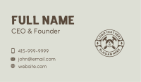 Carpenter Tool Hammer Business Card Image Preview