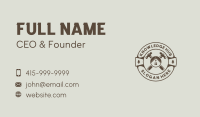 Carpenter Tool Hammer Business Card Image Preview