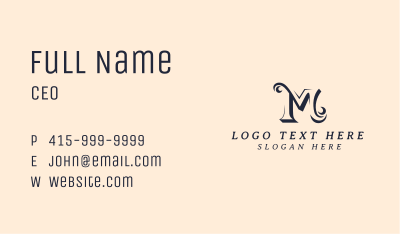 Fashion Clothing Brand Business Card Image Preview