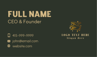 Golden Eagle Bird  Business Card Image Preview