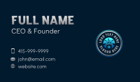 Power Wash Cleaner Tool Business Card Preview