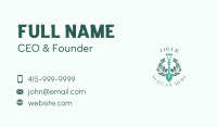 Floral Plant Landscaping Business Card Image Preview
