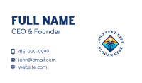 Tropical Island Coastal Business Card Image Preview