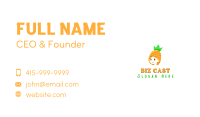 Pineapple Woman Food Business Card Image Preview