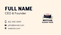 Asian Sushi Wave Business Card Image Preview