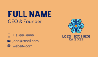Flower Centerpiece Pattern  Business Card Image Preview
