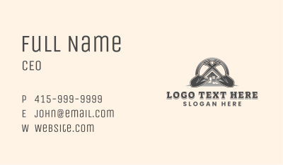 Shovel House Landscaping Business Card Image Preview