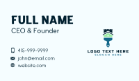 Paint Brush House Paint Business Card Image Preview