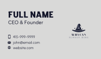 Wizard Magician Hat  Business Card Design