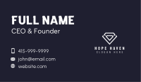 Diamond Gem Crystal Business Card Image Preview