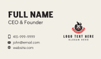 Flame Barbecue Grill Business Card Image Preview