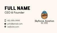 Ancient Pyramid Egg  Business Card Image Preview