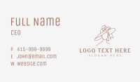 Elegant fashion Hat Business Card Image Preview