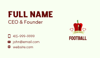 Chilli Bell Pepper  Business Card Image Preview