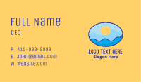 Ocean View  Business Card Image Preview