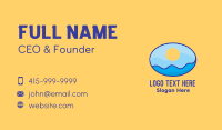 Ocean View  Business Card Design