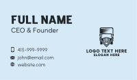Truck Courier Delivery  Business Card Image Preview