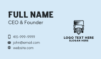 Truck Courier Delivery  Business Card Preview