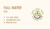 Forest Wood Lumber Saw Business Card Image Preview