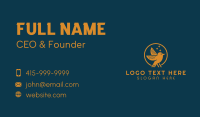 Gold Bird Company Business Card Preview